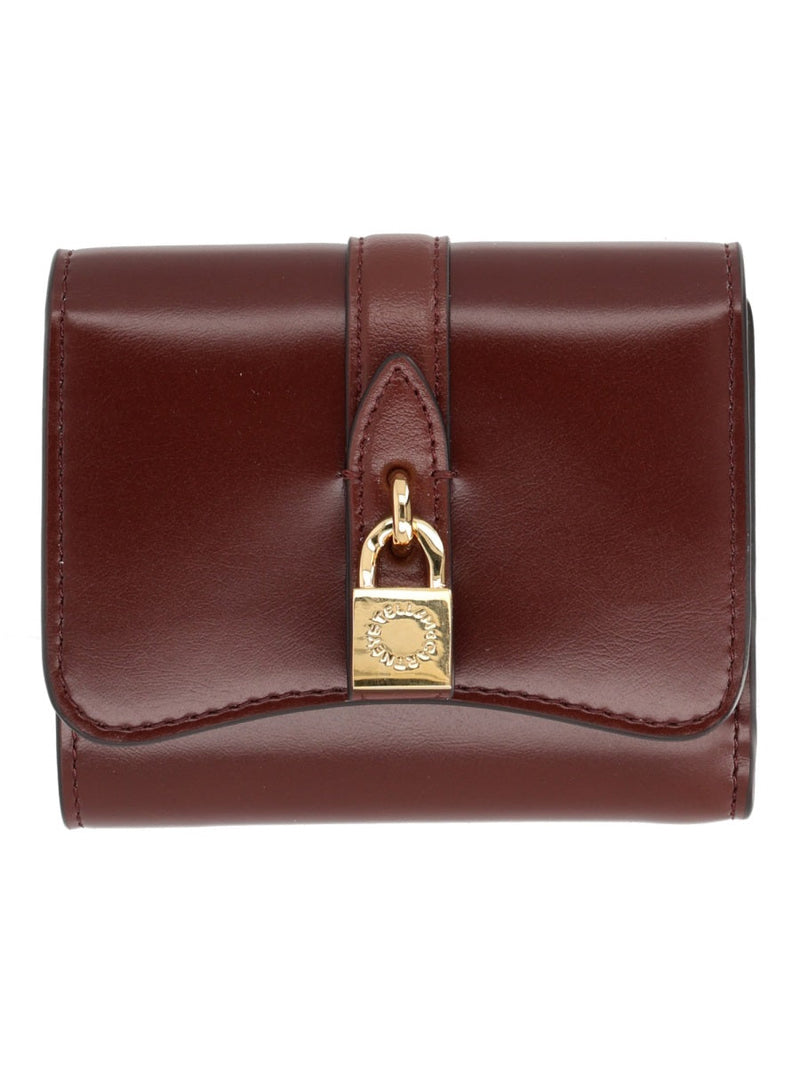 Stella Mccartney Ryder Wallet — Bordeaux Polyamide & Purses