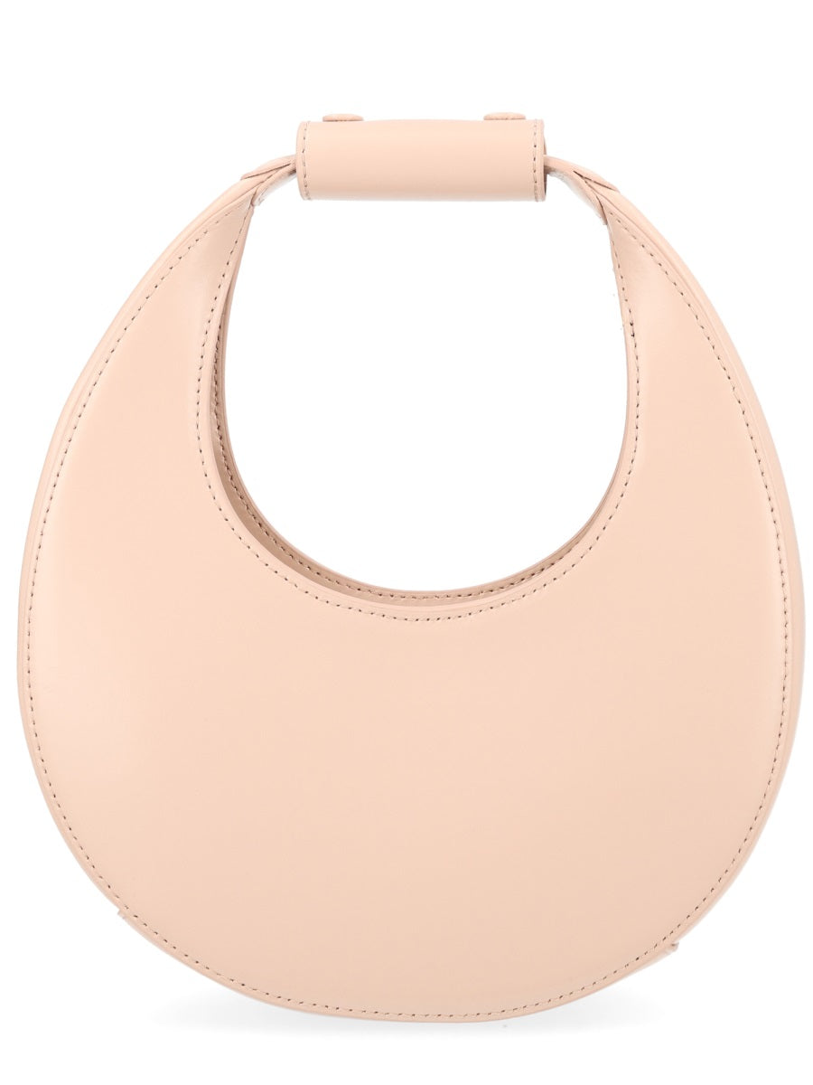 Staud Moon Mini Bag — Beige Cow Leather (bos Taurus)