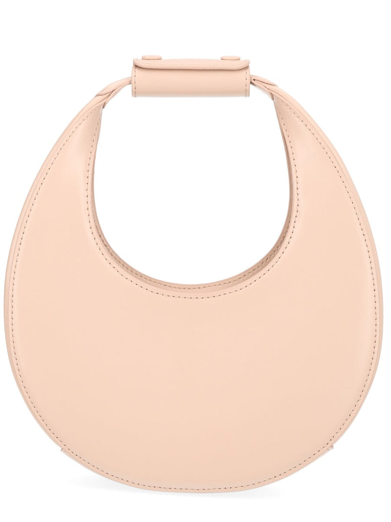 Staud Moon Mini Bag — Beige Cow Leather (bos Taurus)