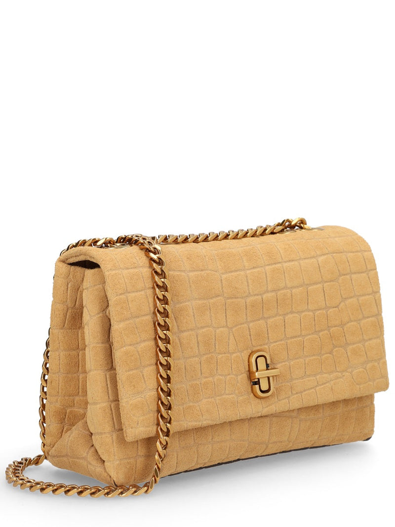 Marc Jacobs Shoulder Bag — Beige Cow Leather