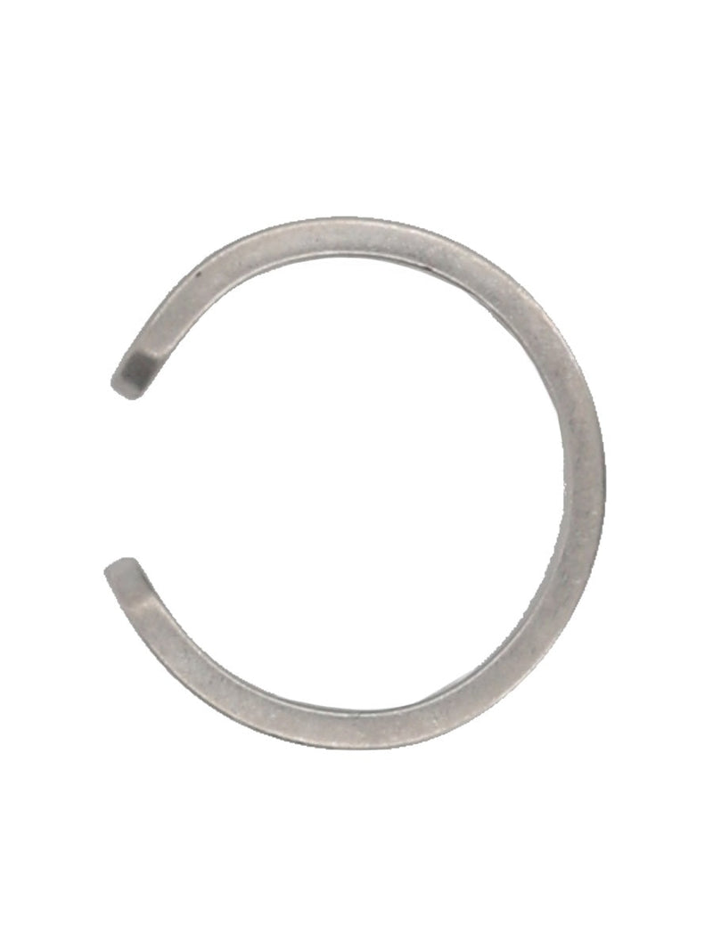 Maison Margiela Number Reference Ear Cuff — Gray Brass Earrings