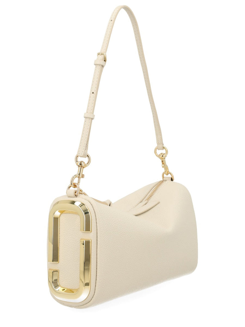 Marc Jacobs Snapshot Shoulder Bag — Ivory Cow Leather