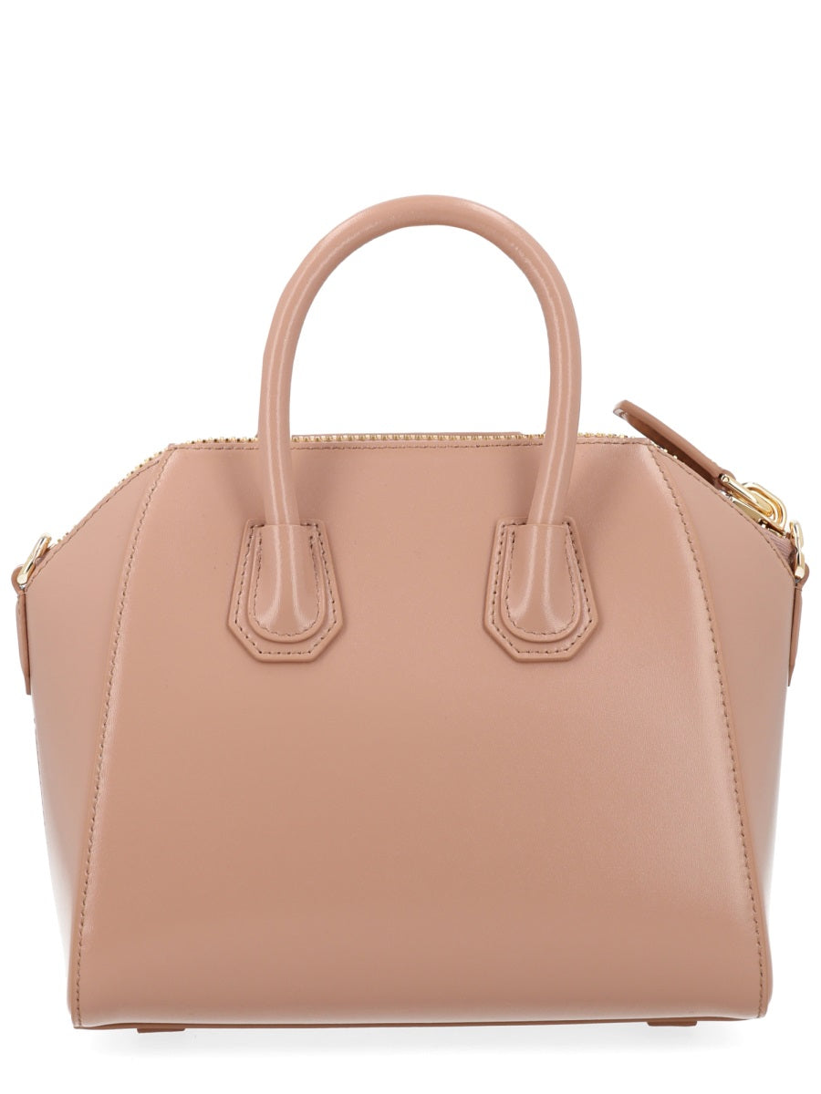 Givenchy Antigona Mini Top Handle Bag — Pink Calf Leather