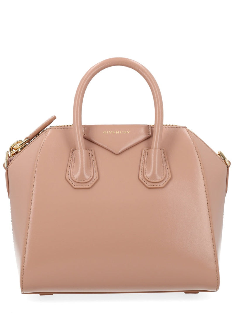Givenchy Antigona Mini Top Handle Bag — Pink Calf Leather