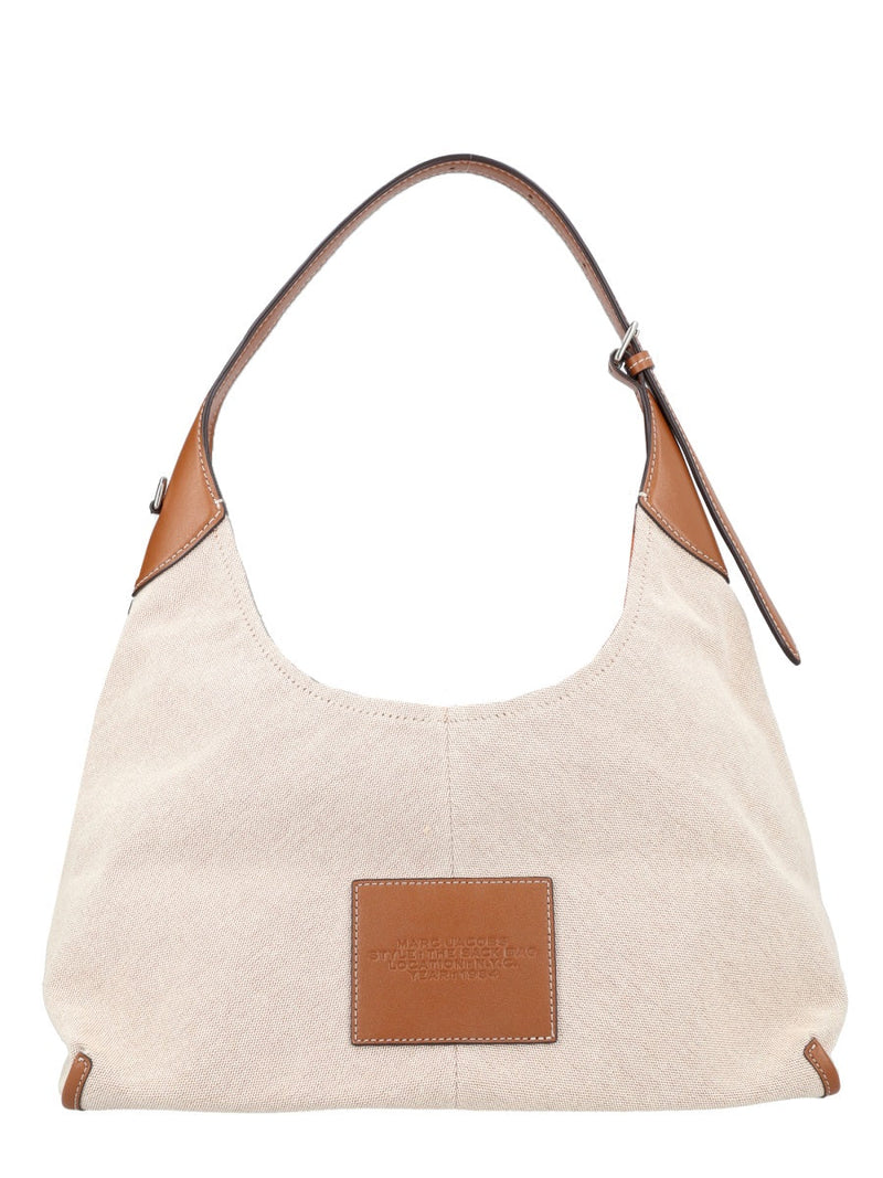Marc Jacobs Shoulder Bag — Beige Cotton