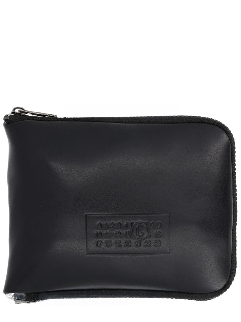 Mm6 Maison Margiela Japanese Foldable Handbag — Silver Polyurethane Hand Bags