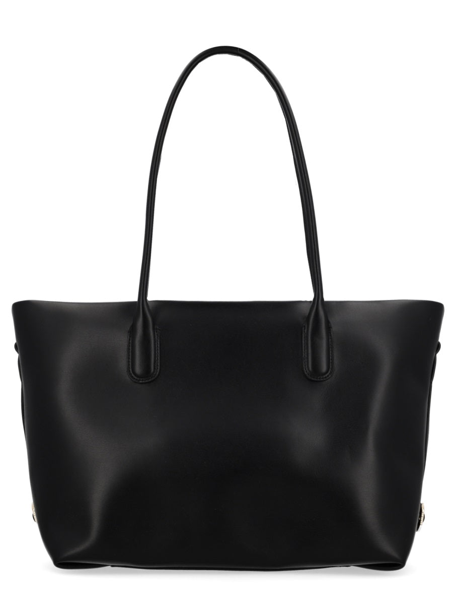 Themoirè Tallia Shoulder Bag — Black Recycled Polyester