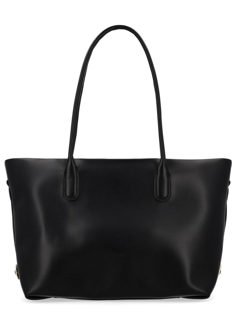 Themoirè Tallia Shoulder Bag — Black Recycled Polyester
