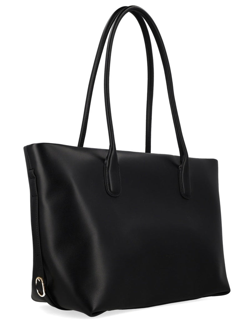 Themoirè Tallia Shoulder Bag — Black Recycled Polyester
