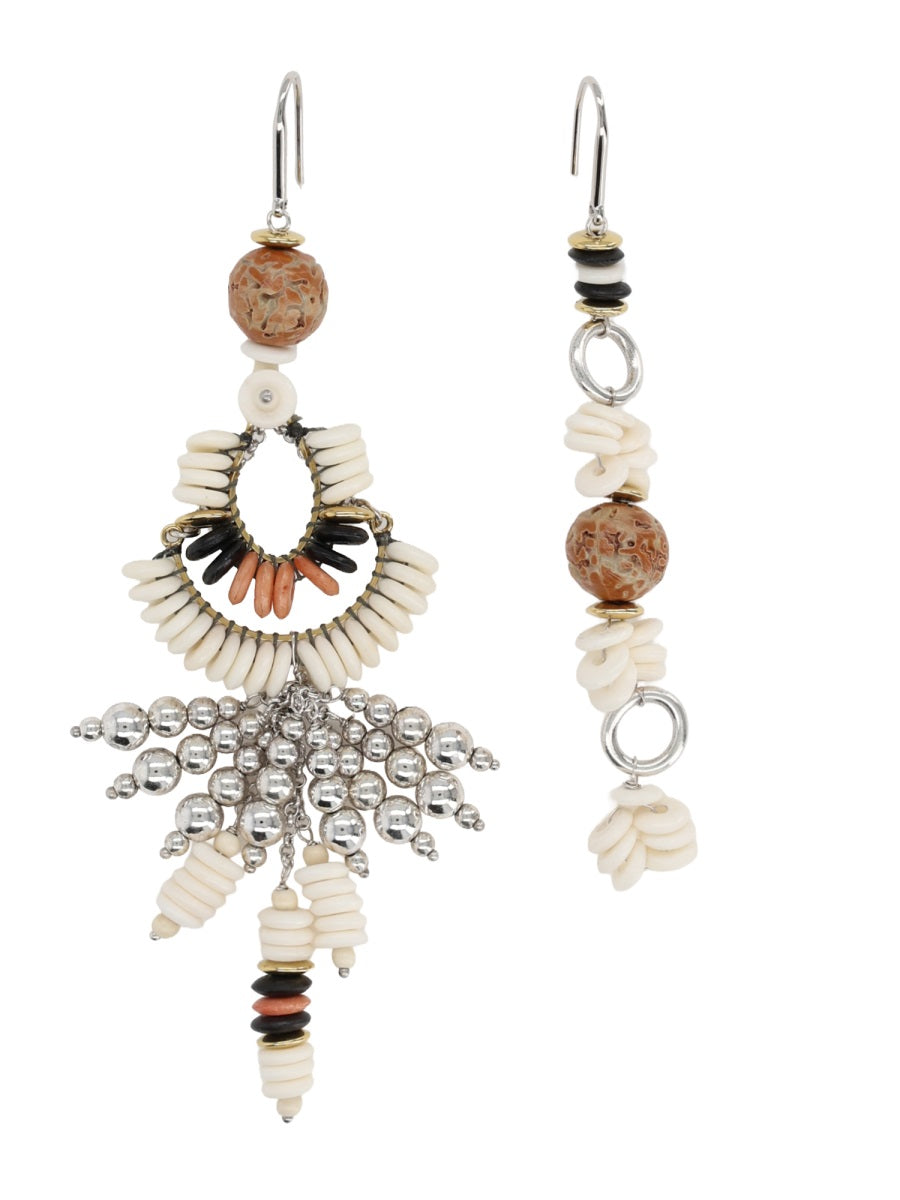 Isabel Marant Lyna Earrings — Multicolor Brass