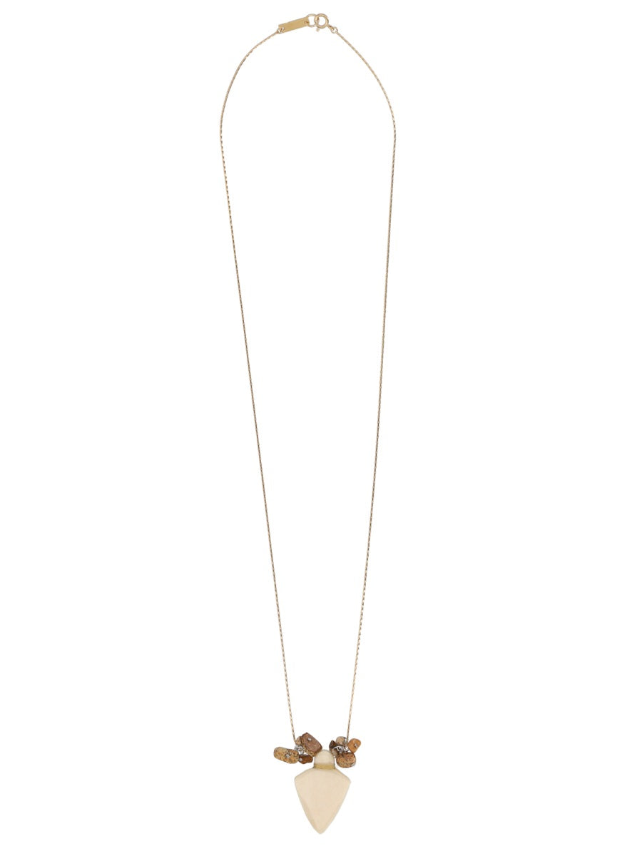 Isabel Marant Parisian Necklace — Gold Brass Necklaces