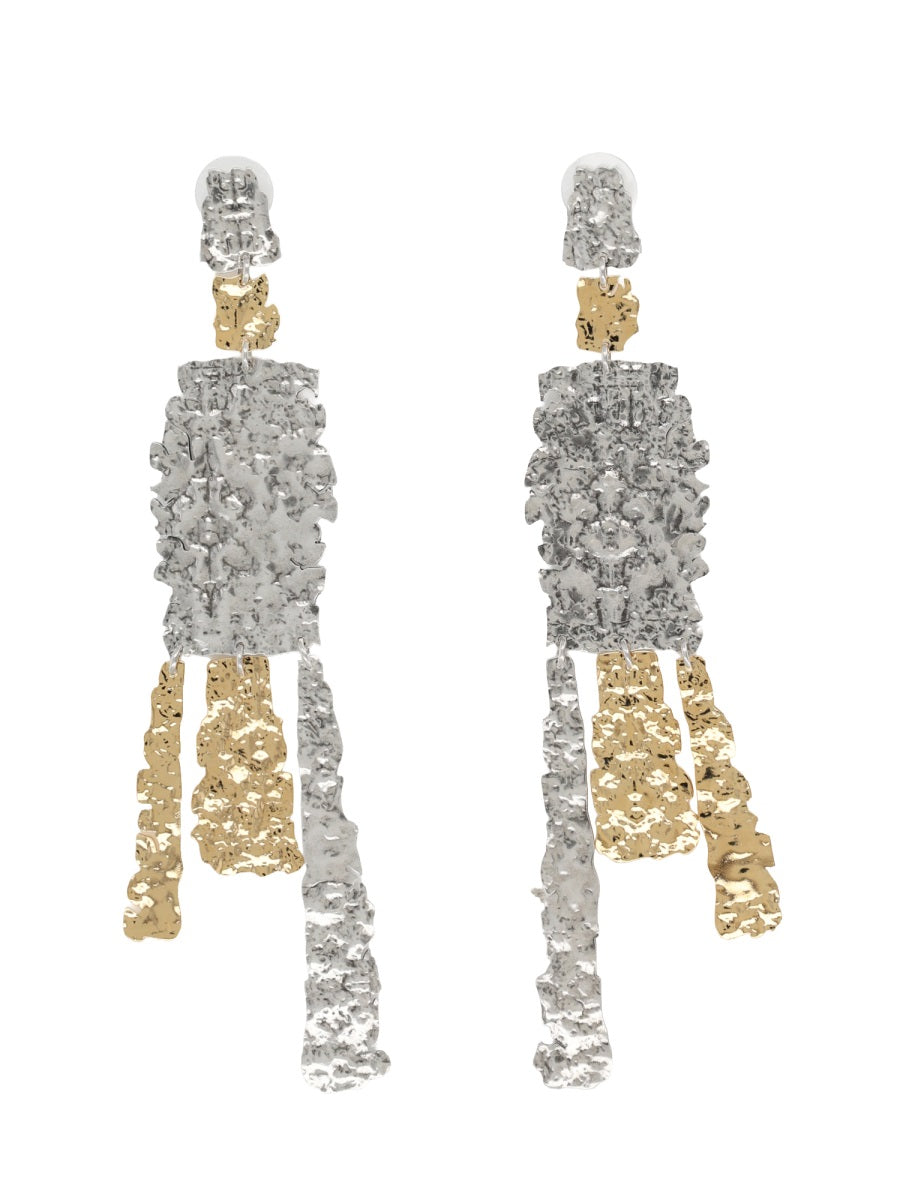 Isabel Marant Miller Earrings — Multicolor Brass