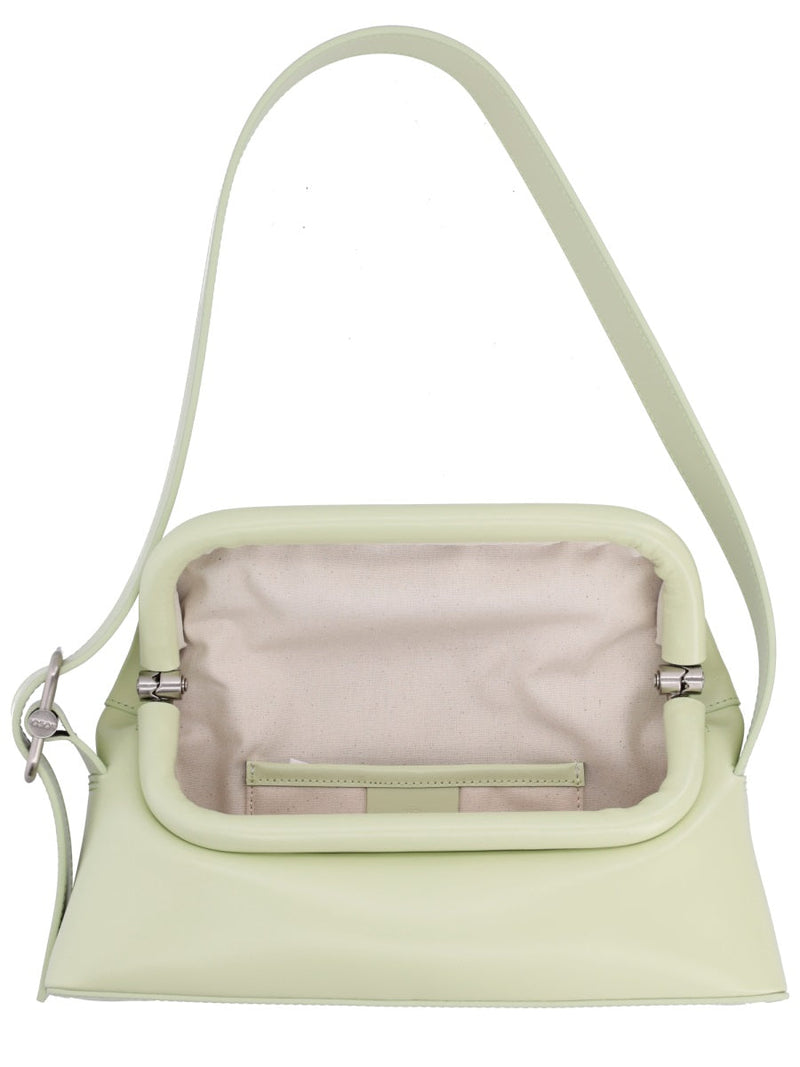 Osoi Folder Brot Shoulder Bag — Green Cow Leather