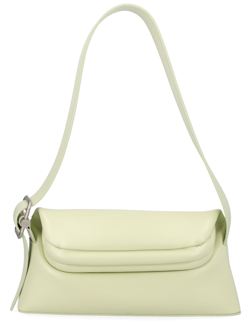 Osoi Folder Brot Shoulder Bag — Green Cow Leather