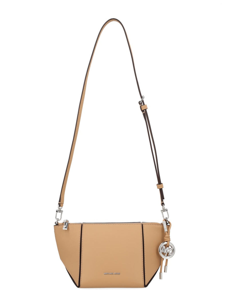 Michael Michael Kors Smooth Leather Shoulder Bag — Beige Cow