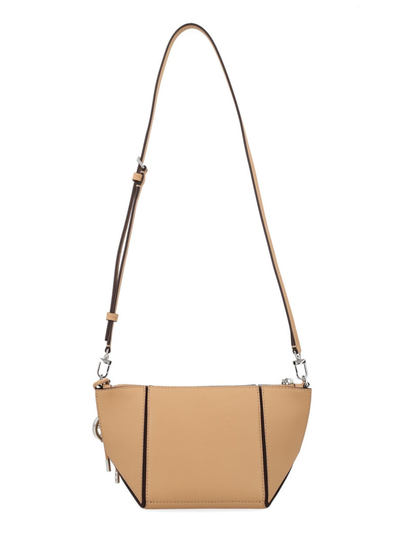 Michael Michael Kors Smooth Leather Shoulder Bag — Beige Cow