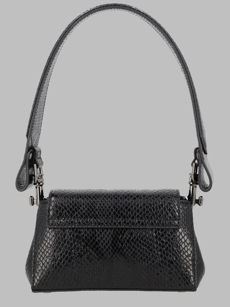 Vivienne Westwood Hazel Top Handle Bag — Black Calf Leather
