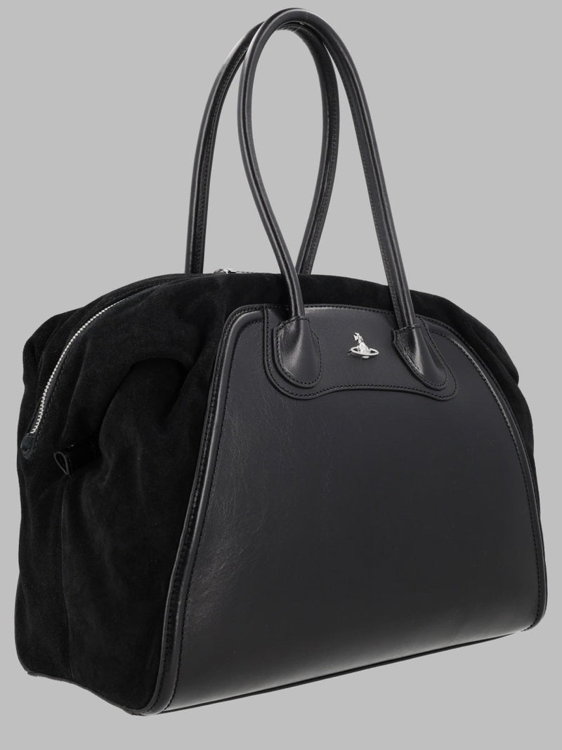 Vivienne Westwood Holdall — Black Cow Leather / Calf Bag