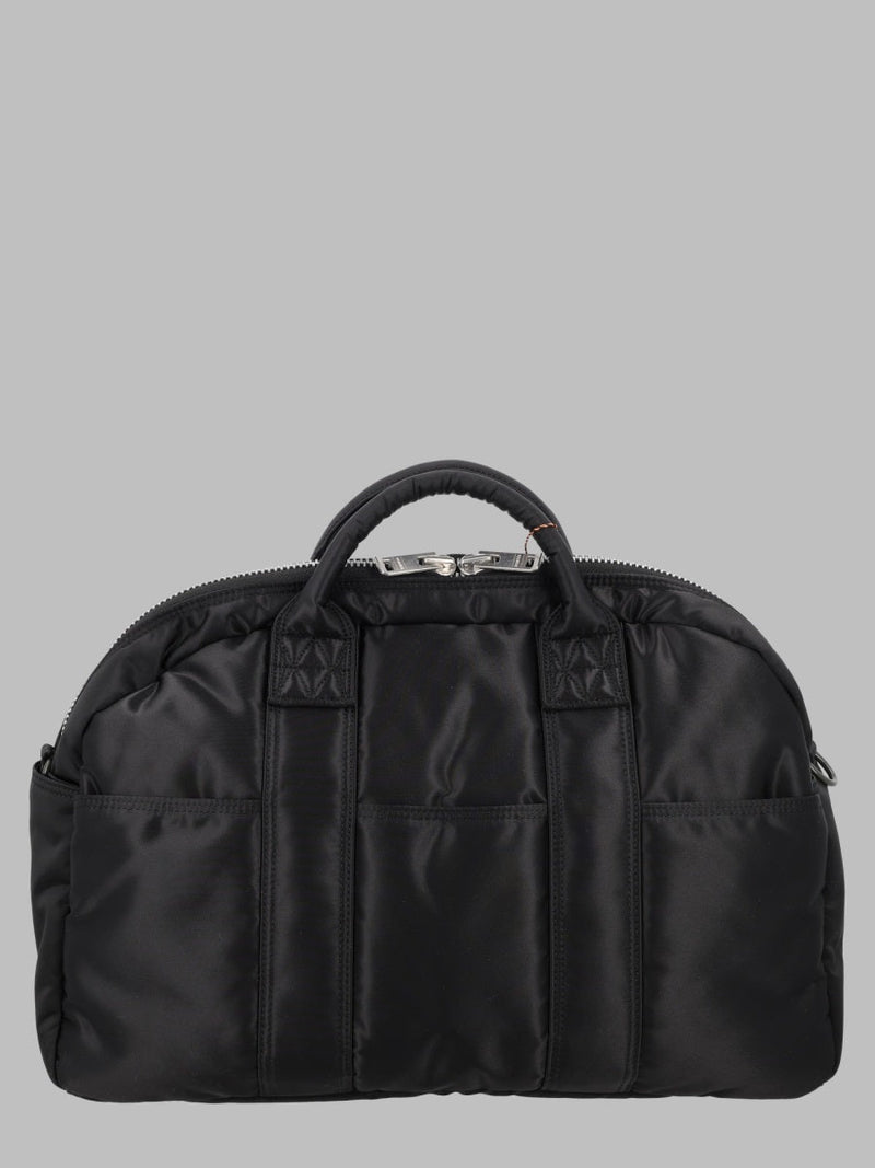 Porter-Yoshida & Co. Tanker Boston Top Handle Bag — Black Polyamide