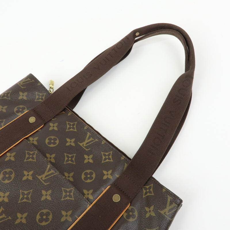 Louis Vuitton Cabas Beaubourg Monogram Canvas Brown Bag