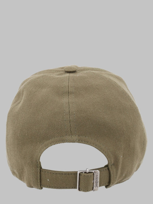 Saint Laurent 864608_3yt512900 Baseball Cap — Brown Cotton Caps