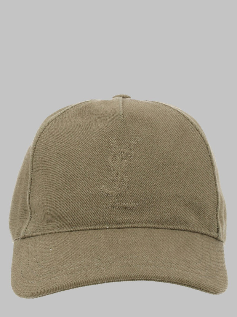 Saint Laurent 864608_3yt512900 Baseball Cap — Brown Cotton Caps