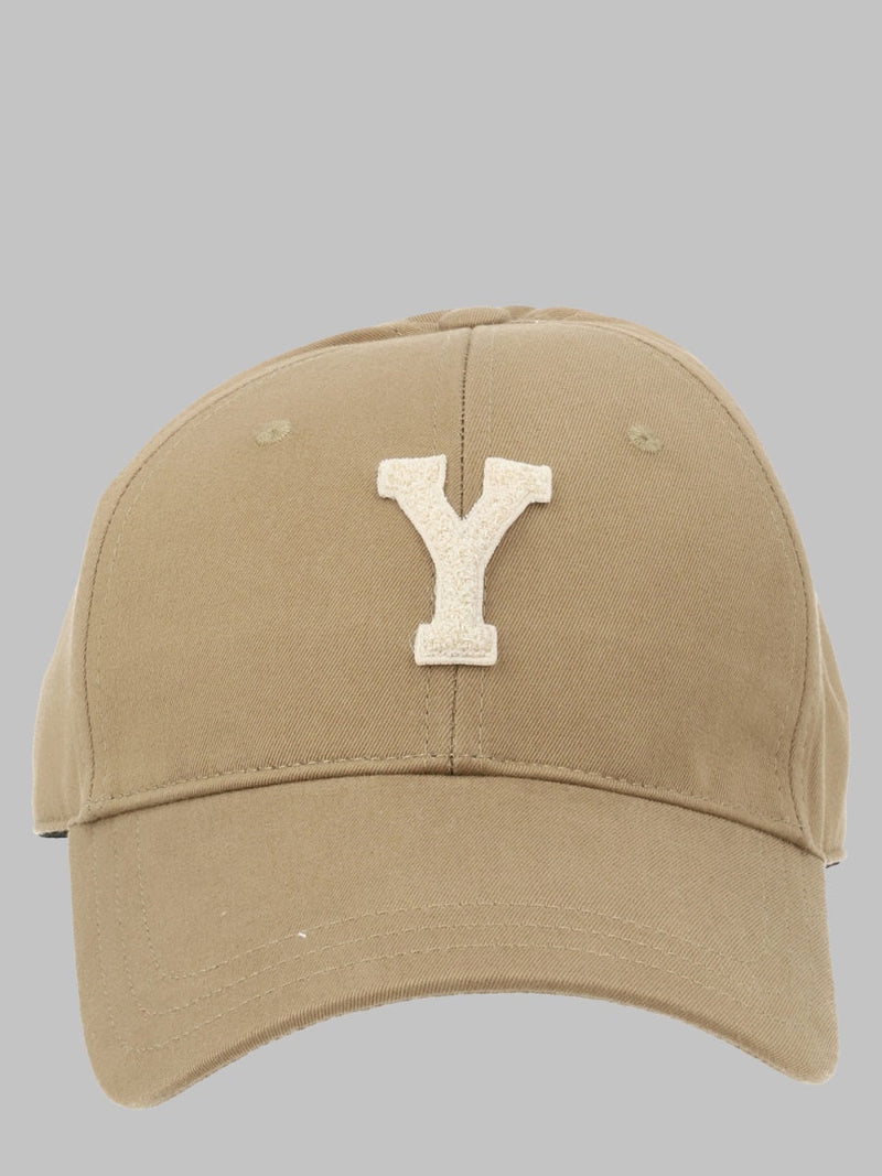 Saint Laurent 816871_3yr572978 Baseball Cap — Beige Cotton Caps