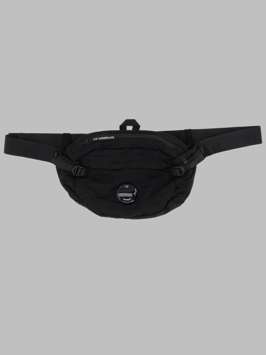 C.p. Company Cotton Belt Bag — Black
