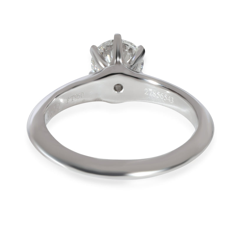 Tiffany & Co. 0.93 Ct Round Brilliant Diamond Engagement Ring 950