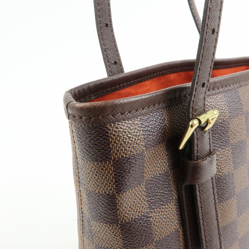 Louis Vuitton Marais Bucket Damier Brown Canvas Bag