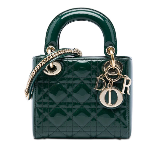 Mini Patent Cannage Lady Dior - Image 1