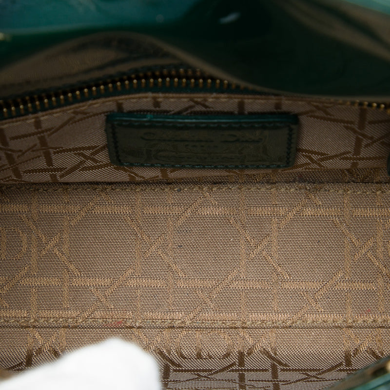 Mini Patent Cannage Lady Dior - Image 4