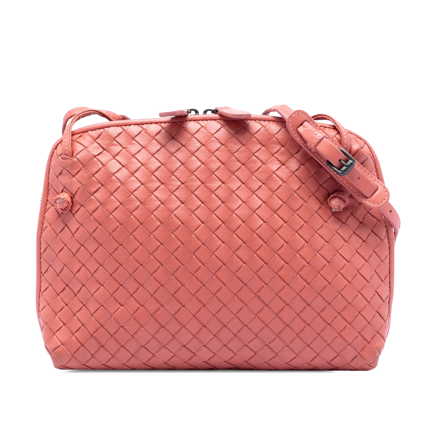 Nappa Intrecciato Nodini Crossbody - Image 1