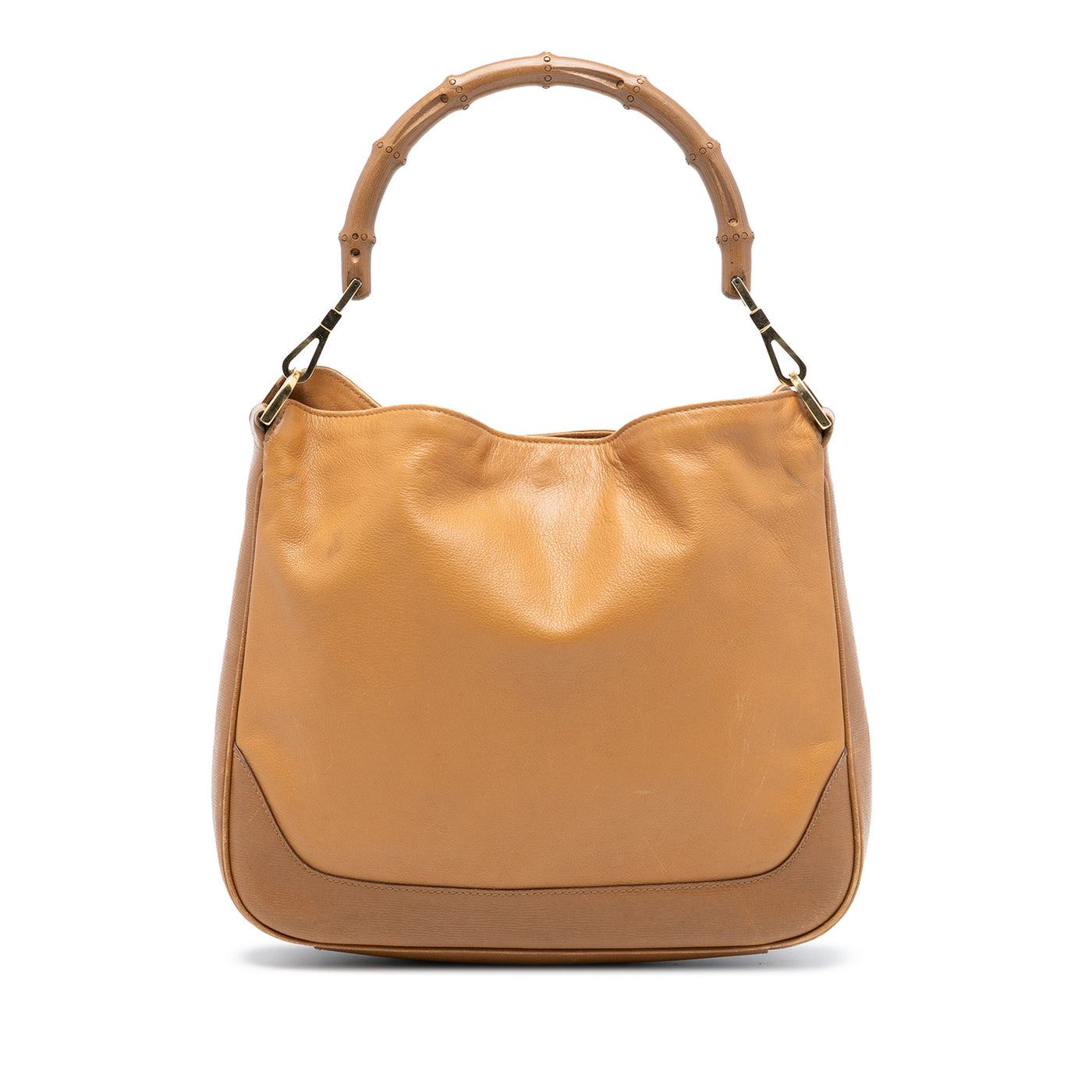 Calfskin Bamboo Satchel - Image 1