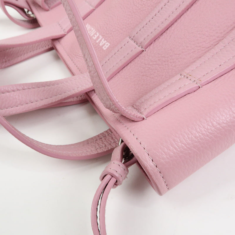 Balenciaga Everyday 2.0 North South Leather Pink Bag