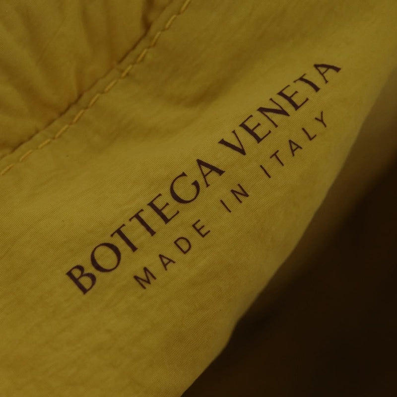 Bottega Veneta Shell Leather Yellow Bag