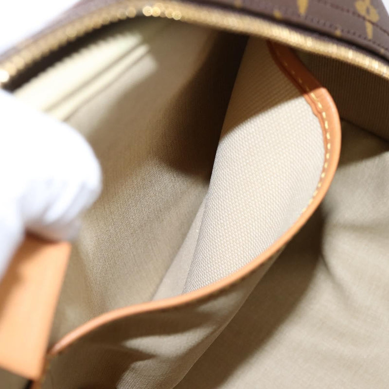 Louis Vuitton Deauville Monogram Canvas Brown Bag