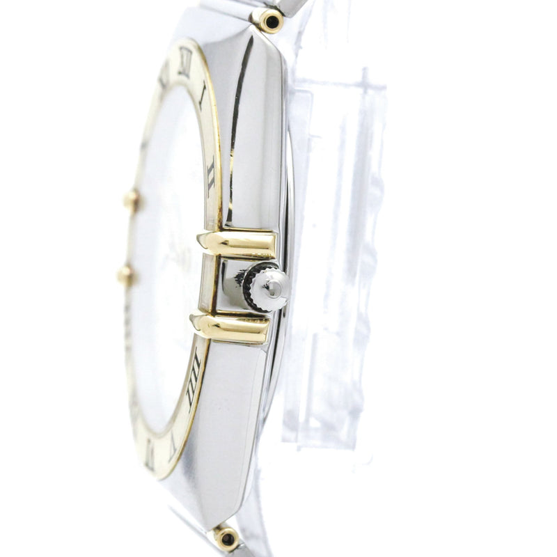 Omega Constellation Quartz Stainless Steel And Yellow Gold Watches