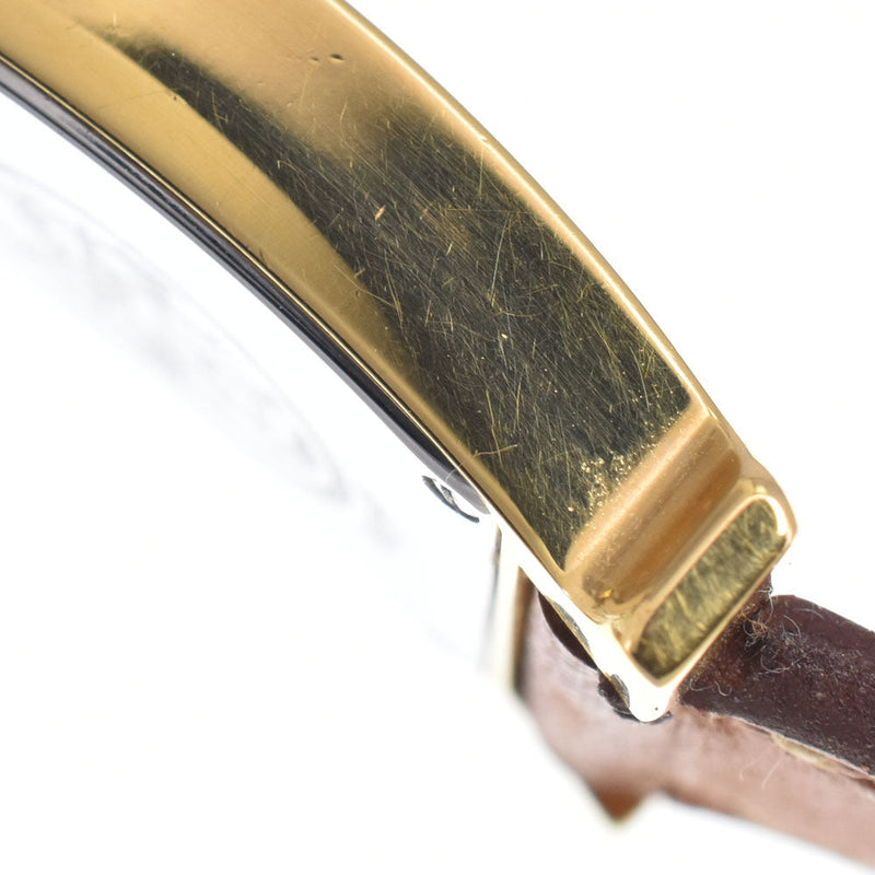 Hermes Heure H Quartz Plated Metal And Leather Watches