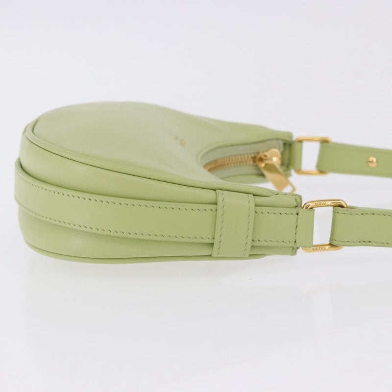 Celine Ava Leather Green Bag