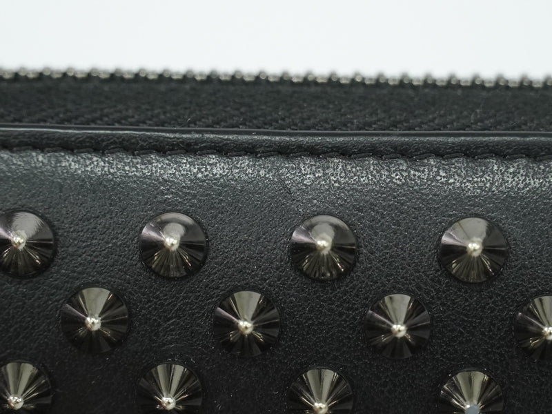 Christian Louboutin Panettone Spiked Leather Black Accessory