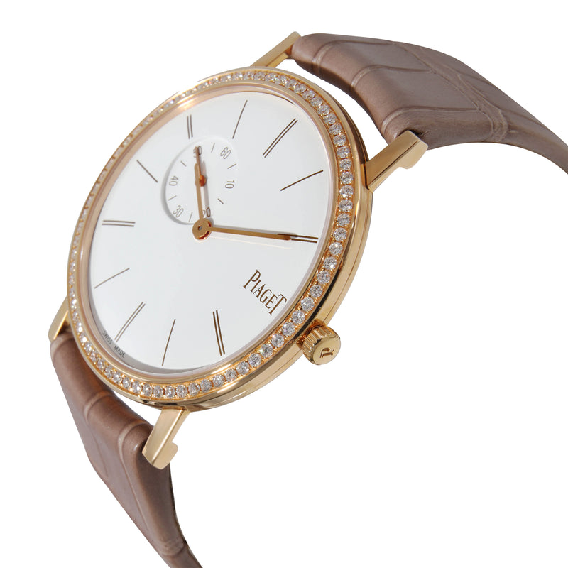 Piaget Altiplano Origin Goa39107 Unisex Watch 18kt Rose Gold White 18k Wrist