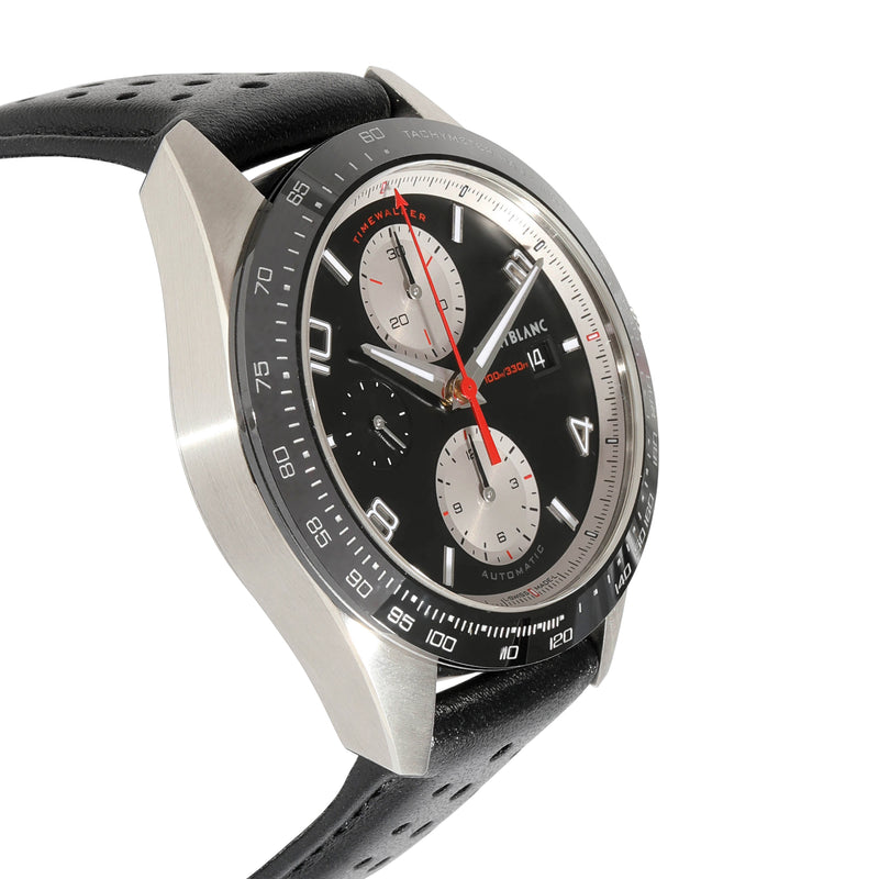 Montblanc Timewalker 119941 7503 Mens Watch Stainless Steel-Ceramic Black Steel/ceramic Wrist