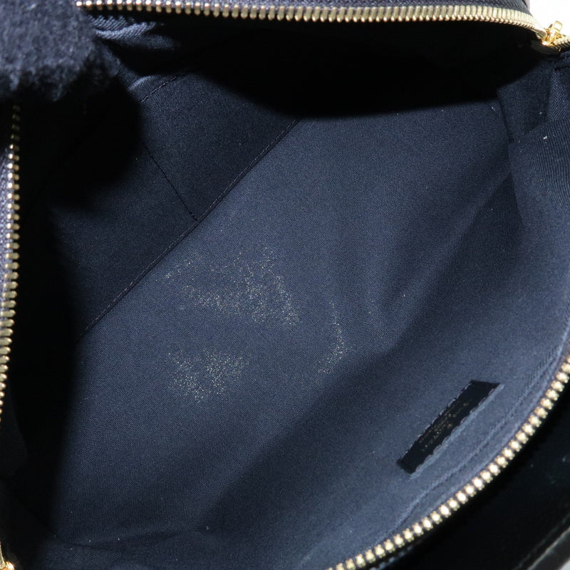 Louis Vuitton Vosges Whipstitch Monogram Empreinte Leather Black Bag