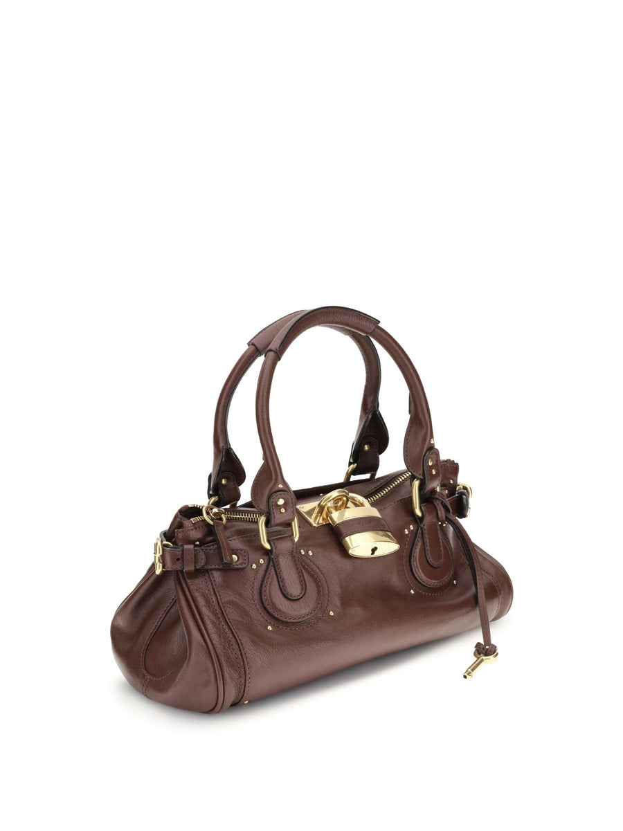 Chloé Paddington Shoulder Bag — Brown