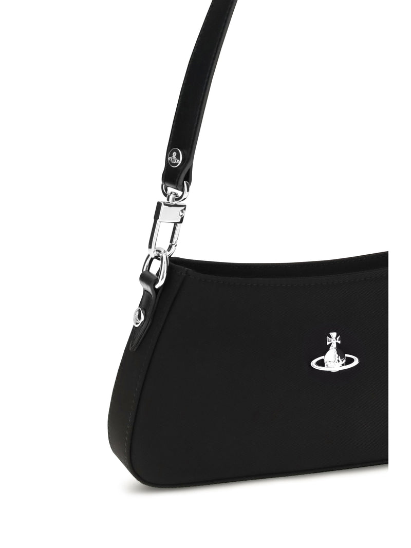 Vivienne Westwood Tasha Shoulder Bag — Black Polyester