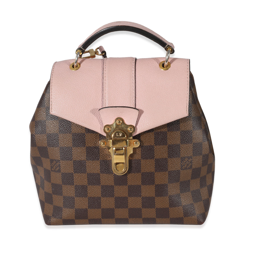 Louis Vuitton Magnolia Damier Ebene Canvas Clapton Backpack Brown Handbag