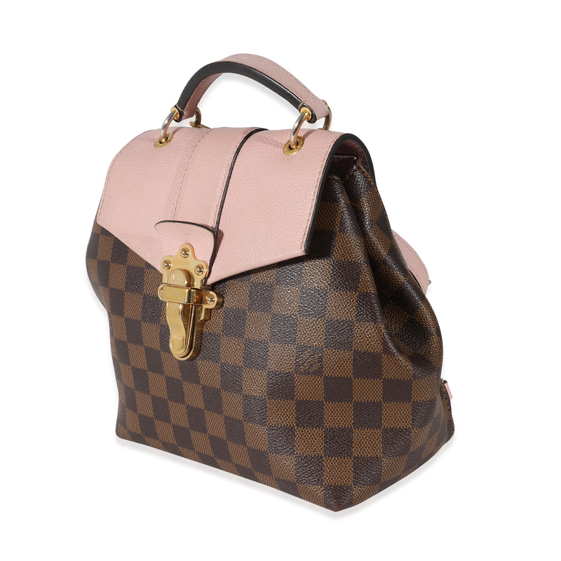 Louis Vuitton Magnolia Damier Ebene Canvas Clapton Backpack Brown Handbag