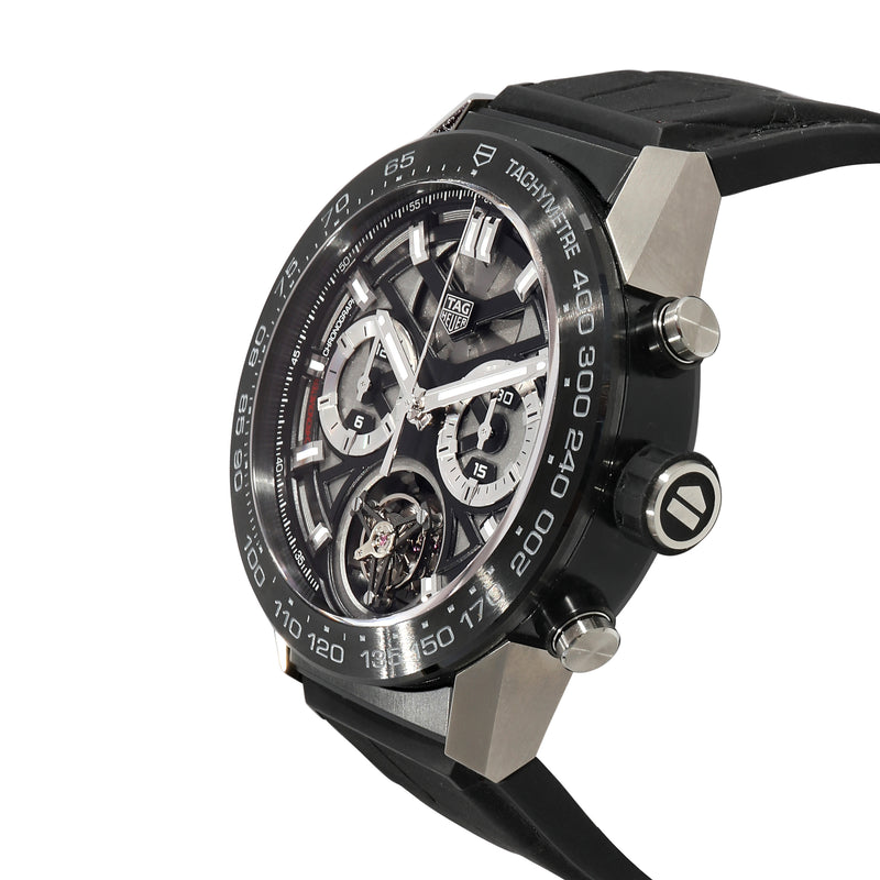 Tag Heuer Carrera Car5a8y.fc6377 Mens Watch Ceramic-Titanium Black Ceramic/titanium Wrist