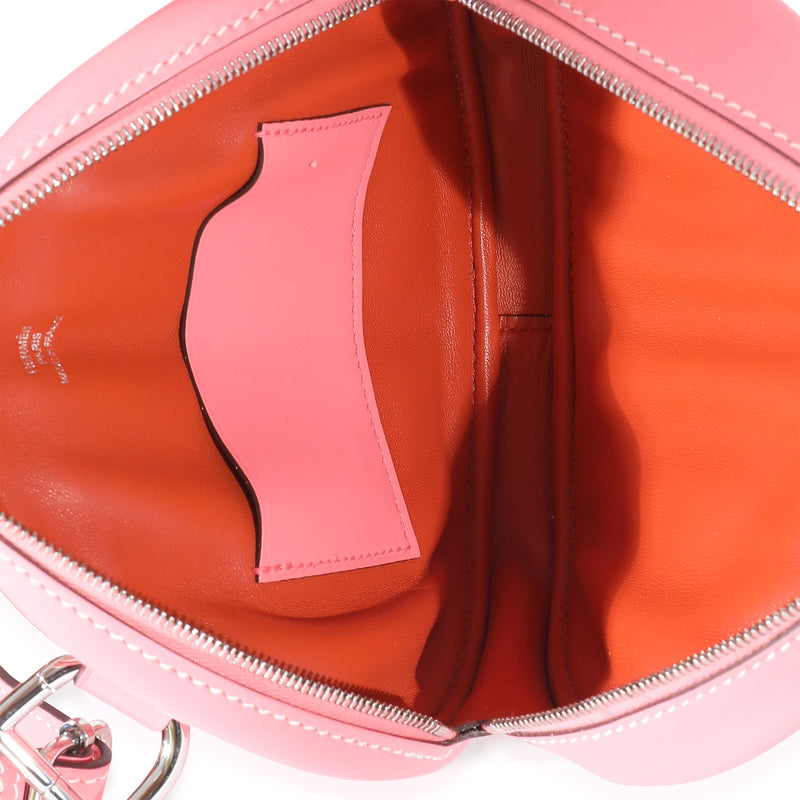 Hermès Rose Dete Verso Swift In-The-Loop Belt Bag Pink Leather Handbag